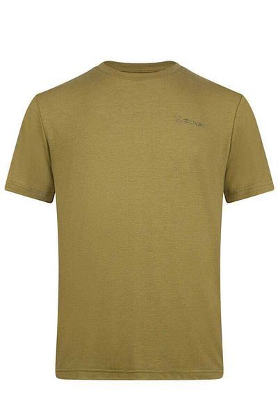 2AS Tricou Viloft pentru bărbați - Gâtul O, maro deschis