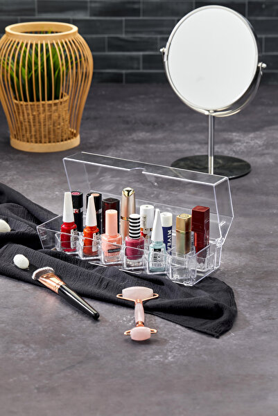 Vivart Capsul 1 - Suport portabil și depozitabil pentru ruj și organizator de...