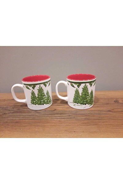 Keramika KERAMİKA YILBAŞI KUPASI 2 Lİ 10 CM