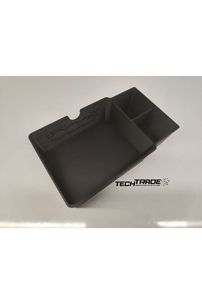 Tech Trade Fiat 500X 3 Compartment Armrest Organizer - Written