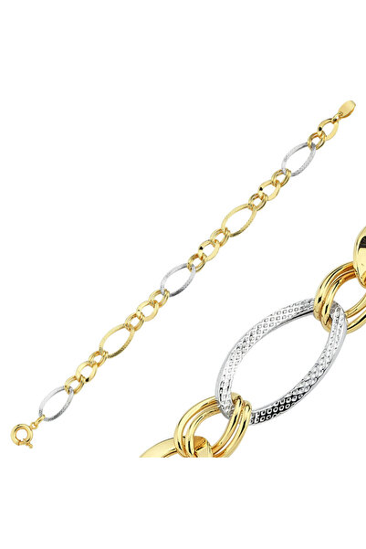 Sembol Gold Altın Bileklik Hallow Tasarım