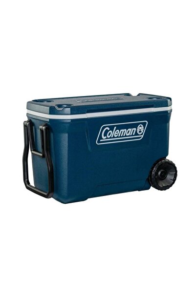 Coleman ثلاجة تبريد - كولمان - Xtreme Wheeled 62 QT مع عجلات - 58.6 لتر - أزرق داكن