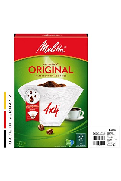 Bosch ورق فلتر أبيض - 1x4 ®   ماكينة صنع القهوة الأصلية 80 قطعة من بوش سيمنز بروفيلو