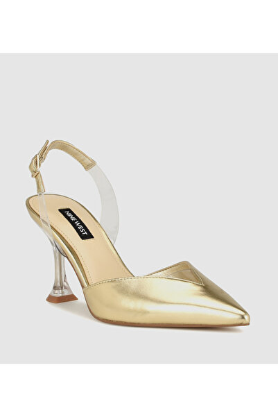 Nine West Women Gold Sandals
