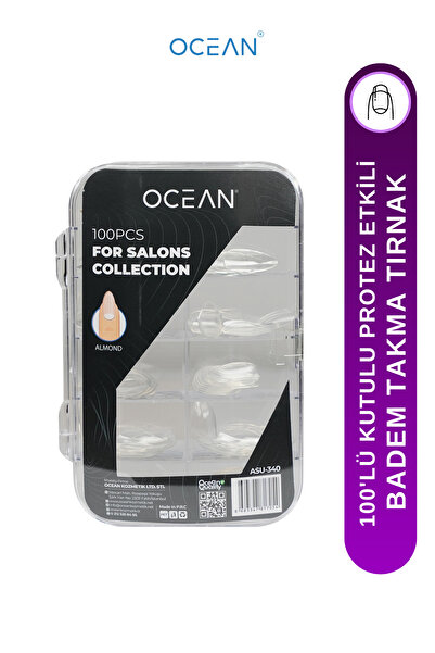 Ocean Takma Tırnak 100 Adet Kutulu Protez Etkili Tırnak
