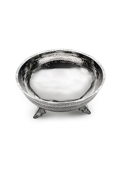 ANTEPSEPETİ Silver Plated Copper Gondol with Crampsuit (25cm)