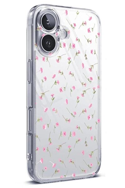 3GEN CASE İphone 16 Uyumlu Desenli Şeffaf Silikon Kılıf