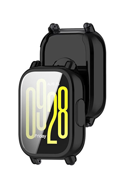 Tagomoon Redmi Watch 5 Active ile Uyumlu Kasa Ve Ekran Koruyucu 360 Tam Koruma Silikon Kılıf