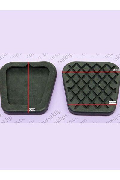 bursaklips Honda Civic (1996-2005) Brake,Clutch Pedal Rubber 46545Sa5000 (2 Pcs)