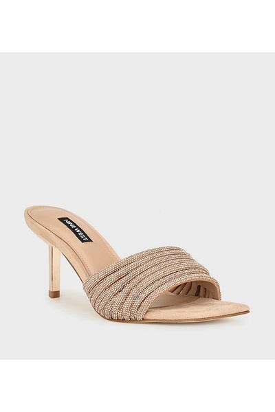 Nine West Women Beige Sandals