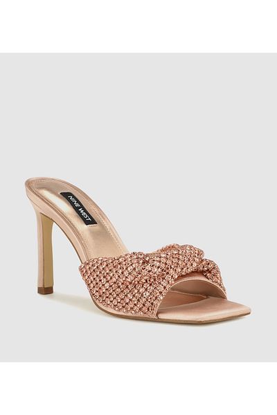 Nine West Women Beige Sandals