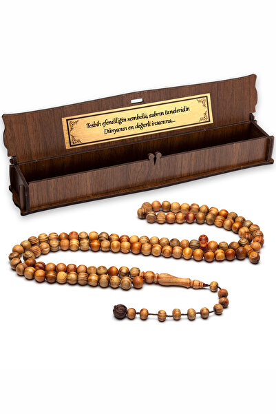OTTOTESBİH 7.5X9Mm 99 Gift Prayer Rosary - Fragrant Sandalwood