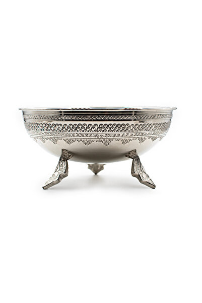 ANTEPSEPETİ جندول نحاسي مطلي بالفضة (28 سم)