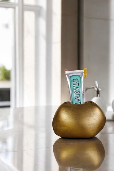 Evene Gold Antique Colored Toothbrush Holder - Stand and Holder Model 22