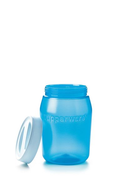 Tupperware Universal Series Food Storage Jar Teal 1.5 Lt