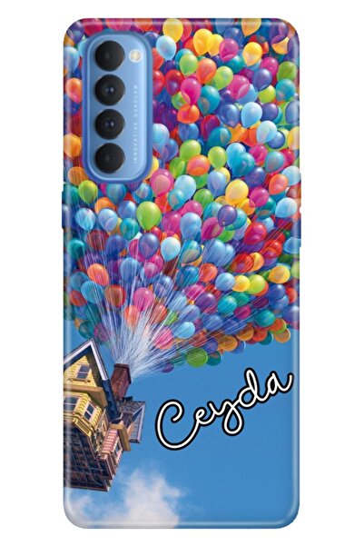 OPPO Reno 4 Pro Uyumlu Kılıf İsim Yazılı Kişiye Özel Silikon Model-54