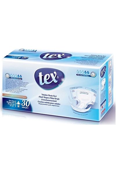 Tex 30 Medium-Medium Adult Patient Diapers