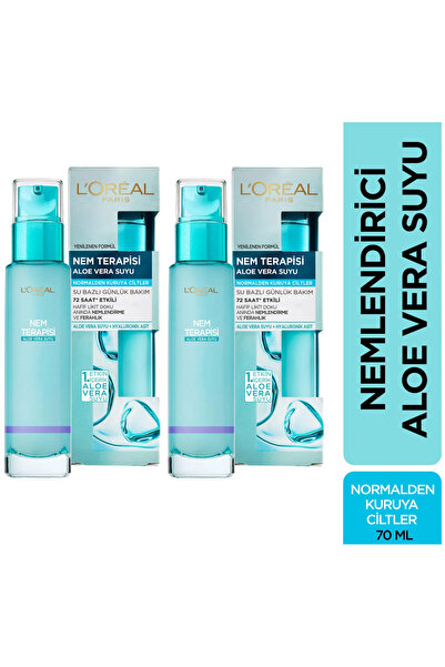 L'Oreal Paris Nem Terapisi Aloe Vera Suyu Normalden Kuruya Ciltler Için Su Ba...