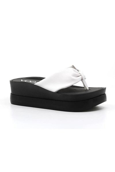 Voga 2583 Sandale cu toc pană Papuci casual anatomici