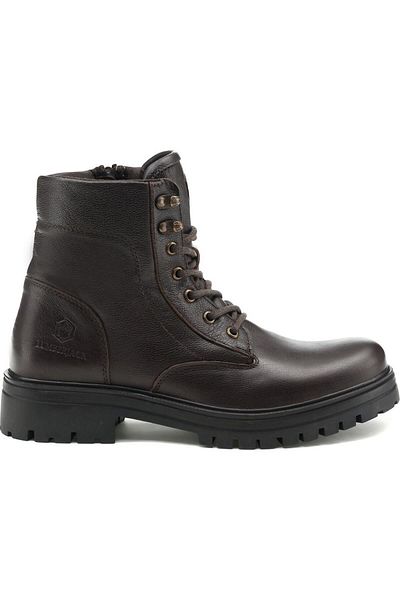 lumberjack Wagner Γνήσιες Δερμάτινες Ανδρικές Μπότες Casual Ανατομικές με φερμουάρ