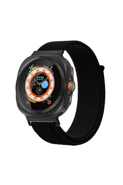 Techmaster Samsung Galaxy Watch 7 Ultra 47mm Uyumlu Orijinal Pim Woven Örgü N...