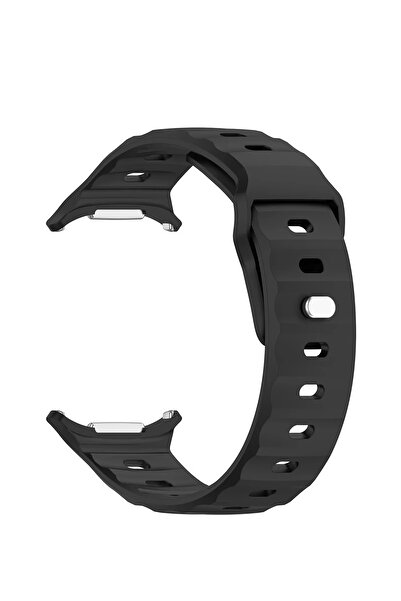 Tagomoon Samsung Galaxy Watch Ultra 47mm Ile Uyumlu Kordon Dalgalı Official Design Premium Silikon Kayış