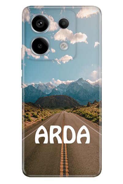 POCO X6 - Xiaomi Redmi Note 13 Pro 5G Kılıf İsim Yazılı Kişiye Özel Silikon M...