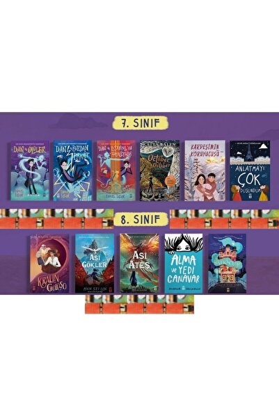 Genç Timaş 7.8.Sınıf için nitelikli 11 kitap-Dan ve İstanbulun Hayaletleri-Bu...