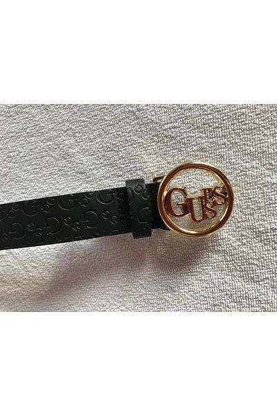 Guess Dudley Note Women &Apos; S Belts - Bwu262P5330 Black