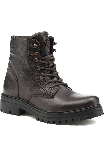 lumberjack Wagner Γνήσιες Δερμάτινες Ανδρικές Μπότες Casual Ανατομικές με φερμουάρ