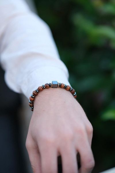 dergah tesbih Brown Dream 2-Pack Kuka Bracelet