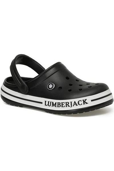lumberjack DEVON 2FX Unisex Black EVA Sabo Sports Slippers and Sandals