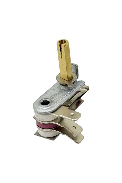 Parmis Semaver, Ocak ve Tost Makinesi Termostat 3 Uçlu 10 Amper 2cm Mil