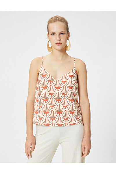 Koton Brown Patterned Women's Athlete 3SAK30093EW