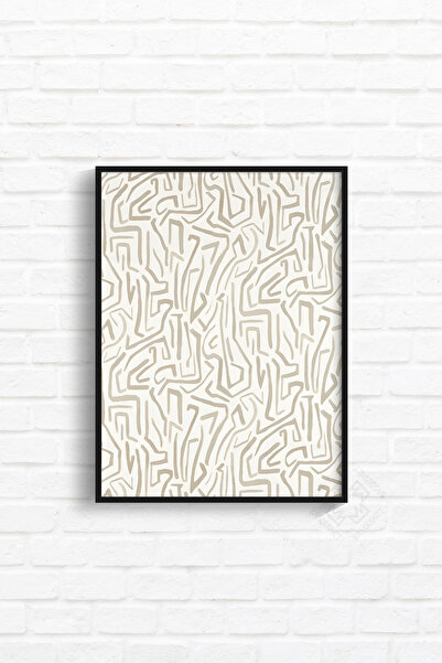 Basquiart Poster din seria Bohemian cu ramă neagră, Nr. tablou: 155