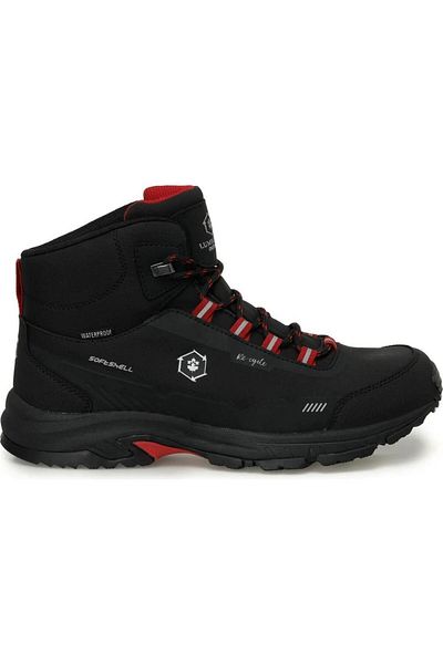lumberjack Ανδρικά παπούτσια εξωτερικού χώρου Eco Hı 3pr Waterproof Waterproff Μαύρα Κόκκινα