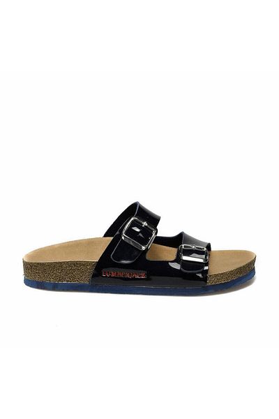 lumberjack Mendy Laci Patent Leather Comfort Casual Unisex Slippers