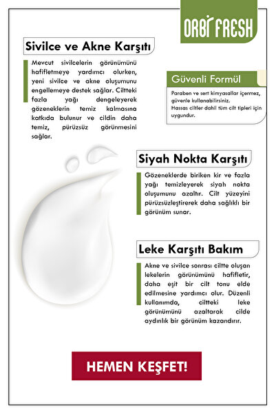 ORBIFRESH cilt bakım kremi 100 ML