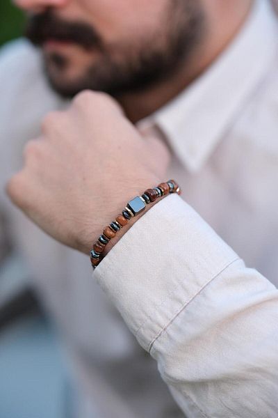 dergah tesbih Brown Dream 2-Pack Kuka Bracelet