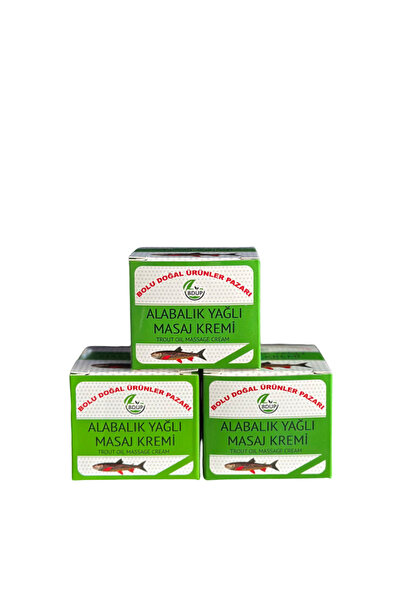 BDUP Alabalık Yağlı Masaj Kremi 3 Adet 3*100 ml