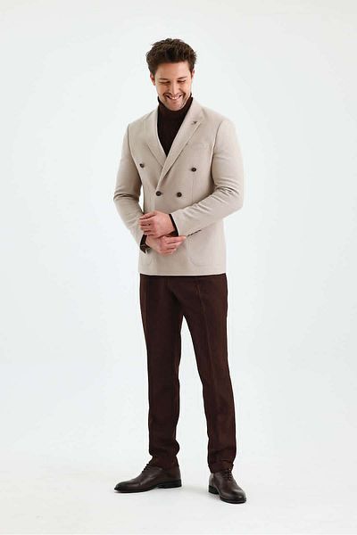 Savira slimfit ανδρικό μπουφάν μονό γιακά drop 6 υφαντό νέα σεζόν
