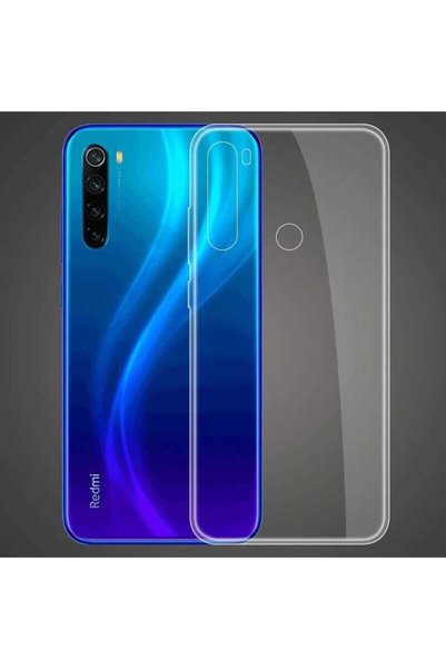 kilifone Xiaomi Redmi Note 8 - حافظة شفافة ناعمة ونحيفة من السيليكون الفائق -...