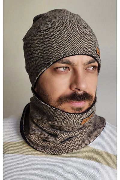 ALYA Fleece Set - Adult Beanie Neck Collar Set
