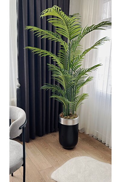Adayapaycicek 210 Cm 18 Yaprak Yapay Çiçek Uygula Yapay Ağaç Yapay Çiçek Salo...