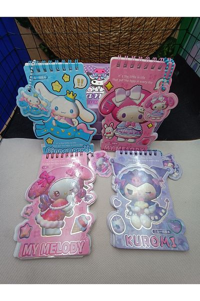 Meyra Accessories ملصق Sanrio Kromi My Melody New Model ودفتر ملاحظات فاخر ومحب