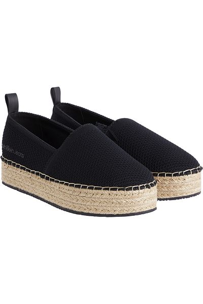 Calvin Klein Espadrille na pletené platformě