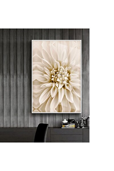 Harika bir ev | λευκό λουλούδι Μοντέλο 1 | ραμμένο σκελετό Τραπέζι από σκληρυ...