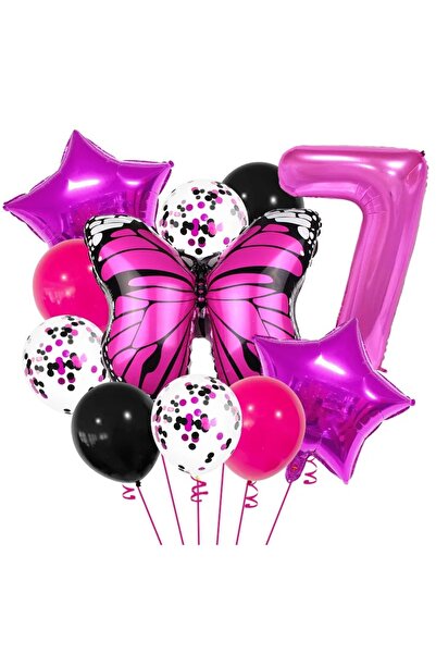 DÜVENCİ TİCARET Baloane pentru petrecerea de aniversare fluture, set de baloa...