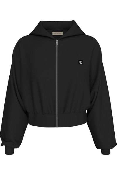 Calvin Klein Logo Badge Hooded Jacket