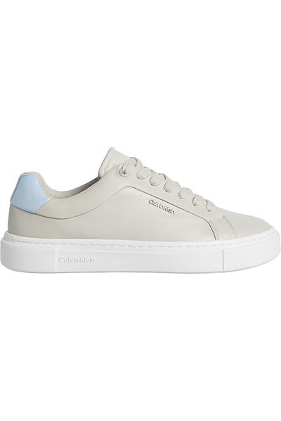 Calvin Klein Logo Detail Cupsole Lace-Up Sneakers